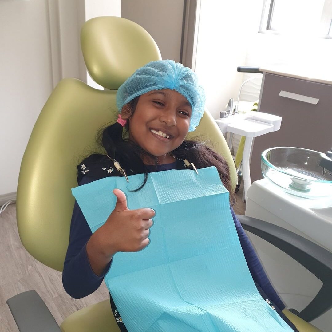 Painless tooth extraction of children