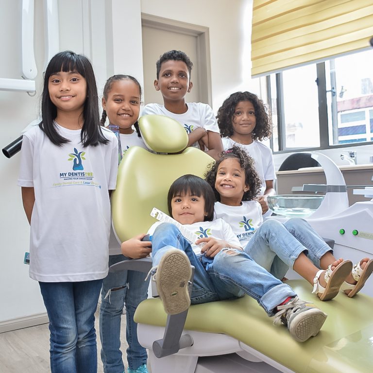 Happy Children at Dental Cabinet My Dentistree